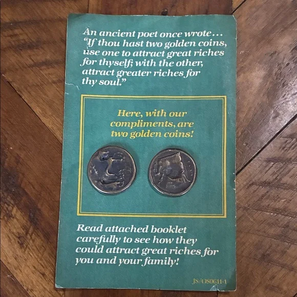 Pair Of Vintage Replica CEAAT, Copy’s Of Ancient Greek Coins. - Picture 1 of 3